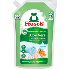 Frosch Sensitiv Waschmittel Aloe Vera 24 Waschladungen 