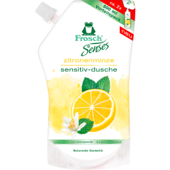 Frosch Senses Zitroneminze Sensitiv-Dusche Nachfüllbeutel 500 ml 