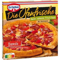 Dr.Oetker Die Ofenfrische Pizza Diavolo 405 g 
