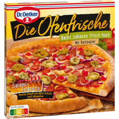 Dr.Oetker Die Ofenfrische Pizza Salami-Jalapeno 415 g 