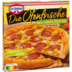 Dr.Oetker Die Ofenfrische Pizza Pepperoni-Salami 415 g 