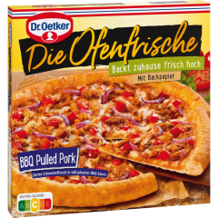 Dr.Oetker Die Ofenfrische Pizza BBQ Pulled Pork 405 g 