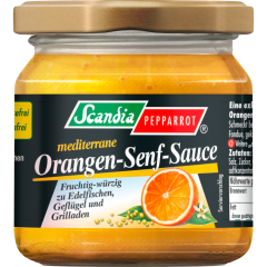 SCANDIA Orangen-Senf-Sauce 180 ml 