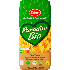 Zabler Paradiso Bio Fusilloni 500 g 