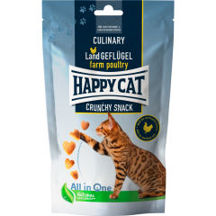 Happy Cat Crunchy Snack Land Geflügel 70 g 