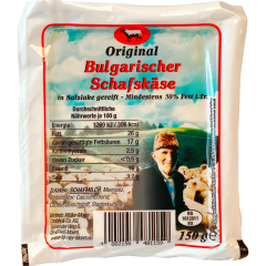 Müller-Moers Original Bulgarischer Schafskäse 48% Fett. i. Tr. 150 g 