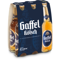 Gaffel Kölsch 0,33 l - Doppel- / Sammelpackung 6 x          0.330L 