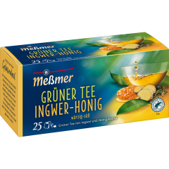 Meßmer Grüner Tee Ingwer-Honig 25 Teebeutel 