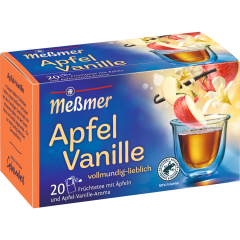 Meßmer Apfel-Vanille Tee 20 Teebeutel 