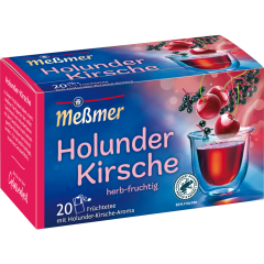 Meßmer Holunder-Kirsche Tee 20 Teebeutel 