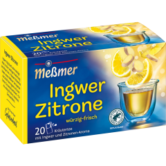 Meßmer Ingwer-Zitrone 20 Teebeutel 