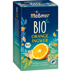 Meßmer Bio Orange Ingwer 20 Teebeutel 