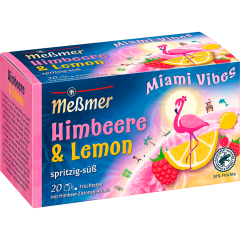 Meßmer Miami Vibes Himbeere & Lemon Limited Edition 20 Teebeutel 