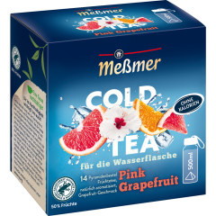 Meßmer Cold Tea Pink Grapefruit 14 Teebeutel 