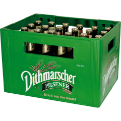 Dithmarscher Pilsener 0,33 l - Kiste 24 x          0.330L 