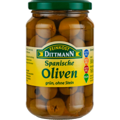 FEINKOST DITTMANN Spanische Oliven grün 300 g 