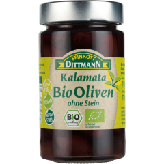 FEINKOST DITTMANN Bio Oliven schwarz 230 g 