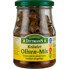 FEINKOST DITTMANN Kräuter-Oliven Mix 200 g 