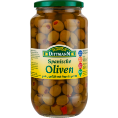 FEINKOST DITTMANN Spanische Oliven grün 900 g 