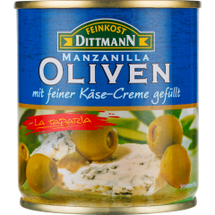 FEINKOST DITTMANN Spanische Oliven Blue Cheese 200 g 