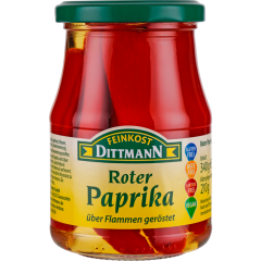 FEINKOST DITTMANN Roter Paprika geröstet 340 g 