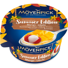 MÖVENPICK Feinjoghurt Summer Edition Mango-Litschi 14 % Fett 150 g 