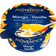 MÖVENPICK Feinjoghurt Mango-Vanille 14 % Fett 150 g 