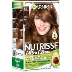 Garnier Nutrisse Creme Dauerhafte Pflege-Haarfarbe 53 Samtbraun 