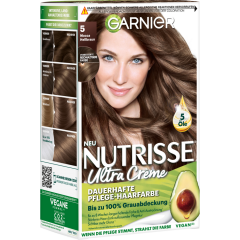 Garnier Nutrisse Creme Dauerhafte Pflege-Haarfarbe 50 mocca hellbraun 