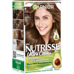 Garnier Nutrisse Creme Dauerhafte Pflege-Haarfarbe 60 karamell dunkelblond 