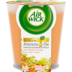 Air Wick Wohlfühl-Duftkerze Anti-Tabak Orange 