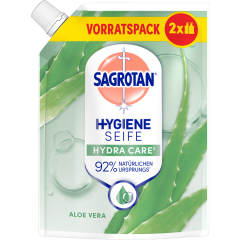 Sagrotan Sanft zur Haut flüssige Handseife Nachfüllbeutel Aloe-Vera 500 ml 