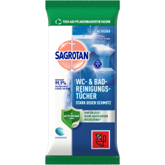 Sagrotan WC- & Bad-Reinigungstücher 60 Stück 