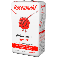 Rosenmehl Weizenmehl Type 405 10 kg 