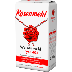 Rosenmehl Weizenmehl Type 405 2,5 kg 