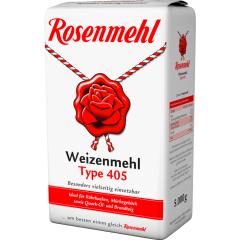 Rosenmehl Weizenmehl Type 405 5 kg 