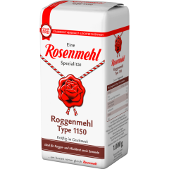 Rosenmehl Roggenmehl Type 1150 1 kg 