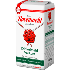 Rosenmehl Dinkelmehl Vollkorn 1 kg 