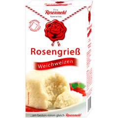 Rosenmehl Rosengrieß Weichweizen 500 g 