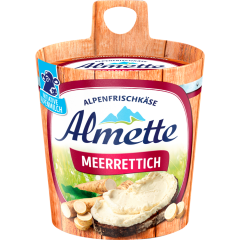 Almette Alpenfrischkäse Meerrettich 60 % Fett i. Tr. 150 g 
