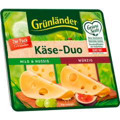Grünländer Käse-Duo Scheiben 48 % Fett i. Tr. 120 g 