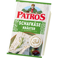 Patros Schafkäse Kräuter 53 % Fett i. Tr. 150 g 