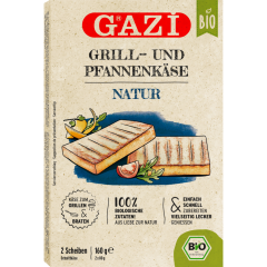 GAZi Bio Grill- und Pfannenkäse Natur 43 % Fett i. Tr. 2 x 80g 