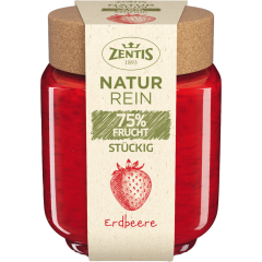 Zentis Naturrein 75% Fruchtaufstrich Erdbeere 200 g 