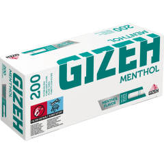 GIZEH Menthol Filterhülsen 200 Stück 