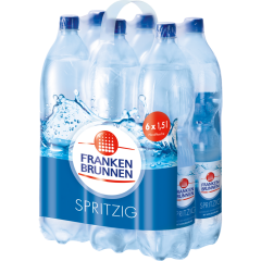 Franken Brunnen Spritzig - 6-Pack 6 x 1,5 l 