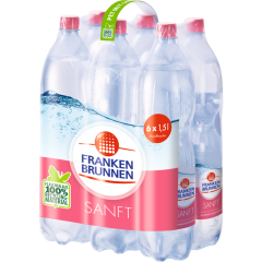 Franken Brunnen Sanft - 6-Pack 6 x 1,5 l 
