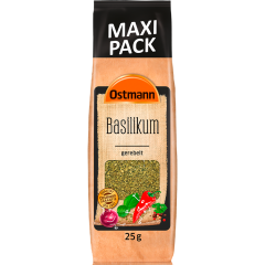 Ostmann Basilikum gerebelt Maxi Pack 25 g 