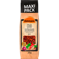 Ostmann Chillischoten ganz Maxi Pack 25 g 