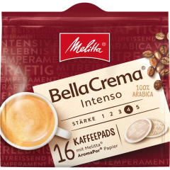 Melitta BellaCrema Intenso Kaffeepads 16 Pads 